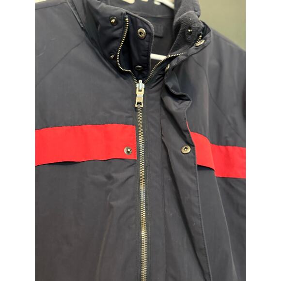 Men’s Vintage Reversible Nautica Coat Navy & red size Medium - Picture 3 of 13